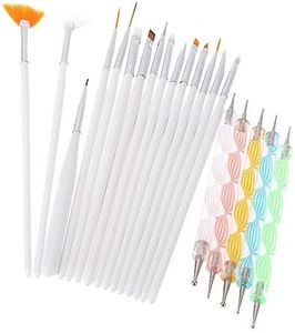 Yimart® 20PCS Nail Art Design Dotting Painting Drawing Polish Brush Pen Tools