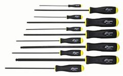 Bondhus 10737 Set of 11 Balldriver« Screwdrivers, ProGuard? Finish, Long Length, Sizes 5/64-3/8-Inch
