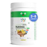 Little Joys Nutrimix Nutrition Powder 350g | 2-6 Years | No Refined Sugar | Supports Healthy Growth & Boosts Immunity | With Ragi, Bajra, Almonds & Oats | Vanilla Flavour