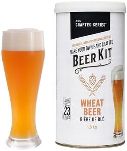 ABC Crafted Series Beer Making Kit | Beer Making Ingredients for Home Brewing | Yields 6 Gallons of Beer | Wheat Beer