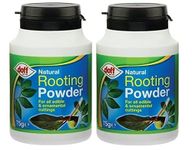 2 x Doff Hormone Rooting Powder 75g - Help New Roots On Cuttings and Promotes Strong Healthy Roots