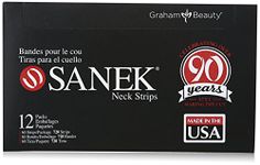 GRAHAM sanek neck strips- 2.5 x 17.5-12 pack with 60 per pack, Black, 21.58 Ounce