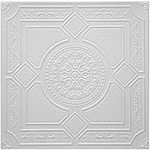 Styro Pro Decorative Styrofoam Ceiling Tiles to Cover Popcorn, Pack of 16 (Covers 43 sq.ft.) Easy DIY Glue up Application on Any Flat Surface or Popcorn Ceiling. Model #RM 30