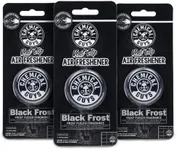 Chemical Guys AIR40103 Black Frost Vent Clip Air Freshener, (Great for Cars, Trucks, SUVs, RVs, Home, Office, Dorm Room & More) 16 fl oz - 3 Pack