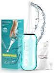 Butt Shower 400ML-Portable Bidet -with 2 Nozzles,Travel Bidet,Perfect for Anal Showers and Vaginal Shower