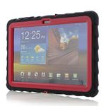 Gumdrop Cases Drop Tech Series Case for 10.1-Inch Samsung Galaxy Tab 2, Black/Red (DT-SAMTAB2-BLK-RED)