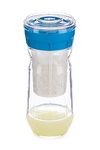 Kefirko Complete Kefir Cheese Maker Kit - Easily Make Kefir Cheese, Yogurt, Mozzarella at Home (1.4 Litres) (Blue)