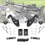 KMFCDAE Hi Lift Jack Mount Hood Hinge/Door Hinge Bracket High Lift Jack Holder Accessories for Jeep Wrangler JK JKU JL JLU Gladiator JT 2007-2022