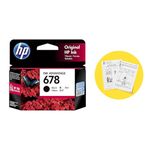 HP 678 Black Ink Advantage Cartridge (CZ107AA)