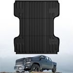 LASFIT Bed Mat for Toyota 2007-2021 Tundra 6.5FT/6.5' Truck Bed Mat All Weather 6.5 FT Bed Liner for Toyota Tundra 2021 2020 2019 2018-2007 Accessories TPE Trunk Mat Cargo Mat (Not Fit Drop-in Liner)