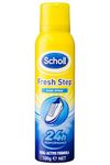 Scholl Fresh Step Anti Odour Shoe Deodorant Spray, 150ml - Eliminates Odor For Up To 24 Hours. Fresh Scent, Quick Drying, Suitable For All Shoe Types, Running Trainers, Sports, & More