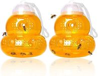 2 Pack Wasp Trap Hornets, Yellow Ja