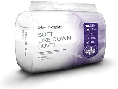 Sleepworks 16.5 Tog Extra Warm Luxury Hotel Quality Soft Like Down King Bed Size Microfibre Duvet Quilt, Soft Touch, Heavy Autumn & Winter By Littens