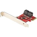 StarTech.com SATA PCIe Card - 4 Por
