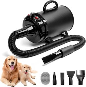 Blanlody 3800W Dog Hair Dryer – High Power Pet Grooming, Black