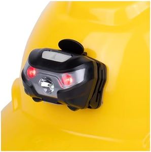 GREERRIDE Rechargeable Hard Hat Light - Headlamp for Keeping Hands Free, Headlights for Head and LED Headlamp Flashlight, Hard Hat Lamp and Firefighter Helmet Light (Direct Mount)