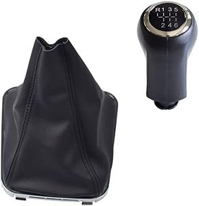 Kakulkomen Para OPEL -Vauxhall -Zafira -B 2005 2006-2014 - Pomo de palanca de cambios para palanca de cambios (6 velocidades, juego R en la parte superior)