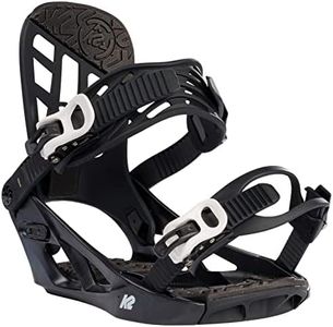 K2 Snowboarding Unisex Youth You+H Snowboard Binding, Black, M (EU: 35.5-39.5 - US: 5-8 - MP: 220-250)