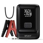 Dylect® AIR NOVA 4-in-1 Jump Starter & Tyre Inflator for Car and Bike | 1000A Peak | 12,000 mAh Power Bank | 160 PSI | Dual Display & Auto Cut-Off | LED Light | Type-C Fast Charge