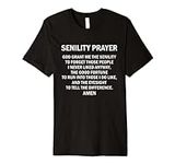 Senility Prayer Funny Senior Citize