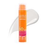 Lotus Herbals UltraRx Sunscreen Serum SPF 60+ PA++++ | No White Cast | No Breakouts | Cica & Hyaluronic | Dermatologically Tested | 50ml