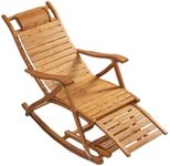 Outdoor Bamboo Rocking Chair,Lounge