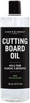 Caron & Doucet - Cutting Board & Butcher Block Conditioning & Finishing Oil | 100% Coconut Derived & Vegan, Best for Wood & Bamboo Conditioning & Sealing | Does NOT Contain Mineral Oil! (16 oz)