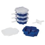 Tovolo Stackable Truck Pop Molds Set of Four for Making Mess-Free Frozen Treats