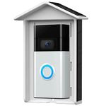 Solar Charger Compatible with Ring Video Doorbell (2020 Release), Battery Powered Video Doorbell(J7,J7Plus,J9,J9Plus,J10,J10Plus) and Security Camera (with Micro USB Port), Solar Waterproof Charge