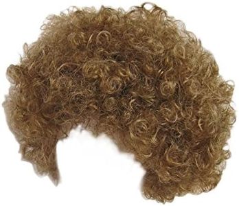 SeasonsTrading Economy Brown Afro Wig ~ Halloween Costume Party Wig (STC13034)