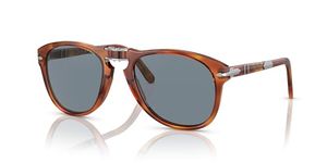Persol STEVE MCQUEEN LIMITED EDITION PO 0714SM Terra Di Siena/Light Blue Folding 54/21/140 unisex Sunglasses