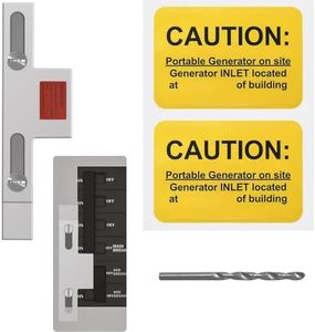Generator Interlock Kit Compatible with Square D Homeline Meter Main 150 or 200 amp Breaker.Professional and Interlock Kit.Electrical Interlocking Kit(SD200SA)