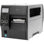 Zebra ZT410 Direct Thermal/Thermal Transfer Printer - Monochrome - Desktop - Label Print - 4.09" Print Width - Peel Facility - 355.60 mm/s Mono - 300 dpi - 256 MB - Bluetooth - USB - Serial - Ethernet - LCD - 4.3" (108 mm) - 39" (990.6 mm)