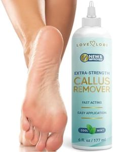 Callus Remover for Feet (Extra Strength) Foot Scrubber Dead Skin Callus Gel - Professional Pedicure Feet Scraper Spa Essential, 6oz