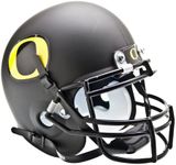 NCAA Oregon Ducks Collectible Alt 3 Mini Helmet, Matte Black