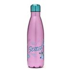 Disney Store Official Stitch Water Bottle in Stainless Steel, Lilo & Stitch, 780ml, Pink and Blue Drink Flask with Contrasting Screw Top Lid