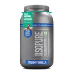 Isopure Offer Pack - 1.1 kg (10% Extra Free), 25g Protein from 100% Whey Protein Isolate, Creamy Vanilla, Low Carbs, Lactose-Free, Gluten-Free, Veg protein for Men & Women.