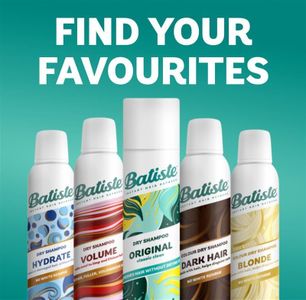Batiste Original Dry Shampoo, 200ml – Instant Hair Refresh