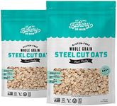 Bakery On Main Gluten-Free, Non-GMO Happy Oats, Steel Cut, 24 Ounce, (2 Count)