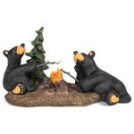 Campfire Memories - Bearfoots Black Bear Figurine (50109) by Bearfoots Bears by Jeff Fleming