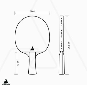 JOOLA Infinity Carbon Table Tennis Bat – Professional Ping Pong Paddle