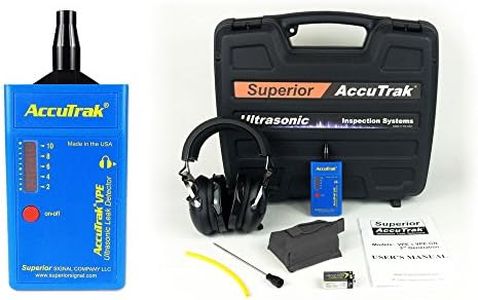 Superior AccuTrak VPE PRO Ultrasonic Leak Detector Professional Kit, Includes VPE Leak Detector, Battery, Large Carry Case, Touch Probe, Waveguide, Noise Blocking Headphones