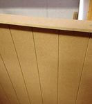 Tongue and Groove Style Wall Panelling Pack 7 Panels to Cover 2.1m Wide x 113cms high Moisture Resistant MDF