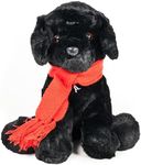 Bearington Mr. Cole The Holiday Lab, 11 Inch Dog Plush, Christmas Dog Stuffed Animal