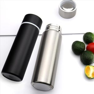 Dxobay Cute Small Water Bottle, 4.4 Fl. Oz, Pack of 2, Mini Slim Flask for Kids, Portable Skinny Purse Water Bottle, Vacuum Insulated Reusable Leak Proof Stainless Steel Hydroflask Thermos