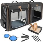 Lekeinchi Cat Carrier 2-in-1 Dog Ca