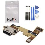 NuFix Replacement for LG G6 Charging Port Flex Connector Board Module PCB Part Dock Connector USB Cable for LG G6 H873 H872 H871 H870 G600