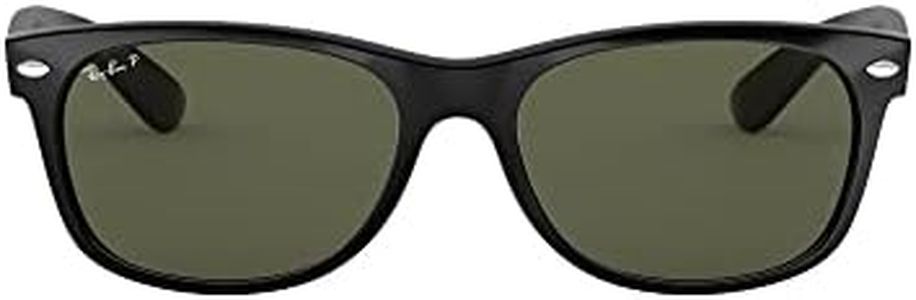 Ray-Ban - New Wayfarer - 55mm - Black/Polar Green - Unisex Sunglasses