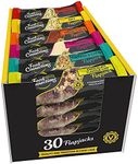 Food Connections | Classic Mix Flapjack Bars | 30 x 100g Bars | 6 Delicious Flavours