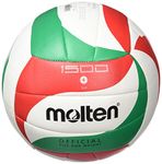 Molten V4M1500 Balls - White/Red/Green/Black, Size T: 4